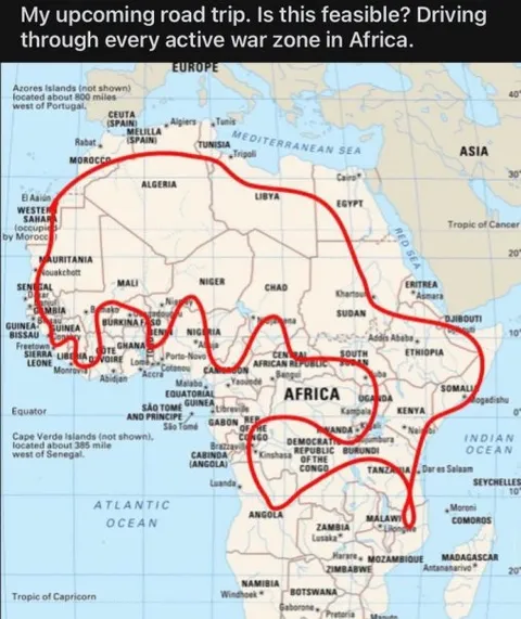 Road Trip Through African War Zones
