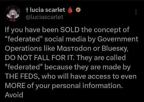Do Not Trust Federated Social Media