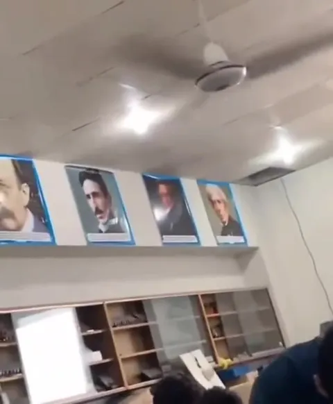 Panning to Heisenberg's Portrait