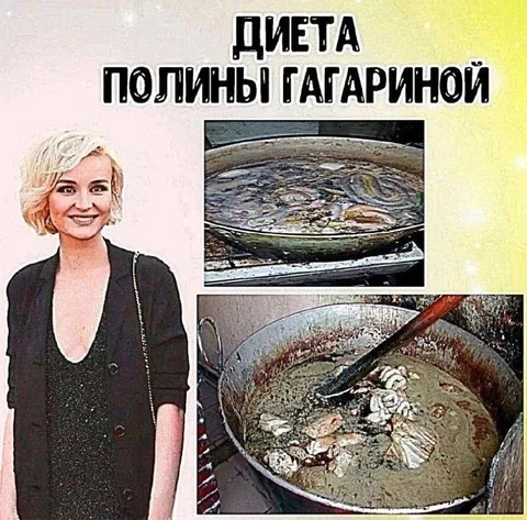 Диета Полины Гагариной