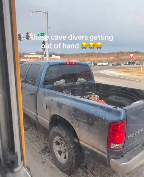 Cave Divers Getting Out of Hand