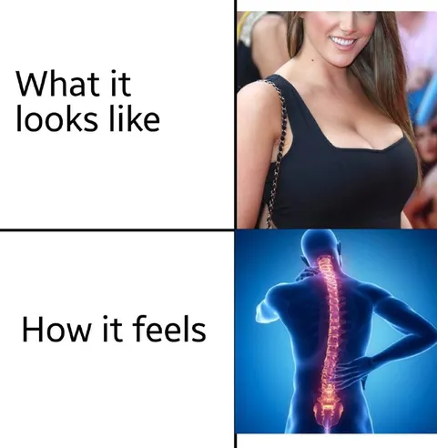 What It Looks Like vs How It Feels