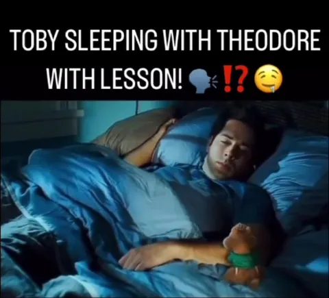 Toby Sleeping With Theodore