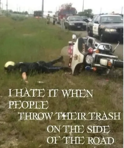 Hates Trash by the Road