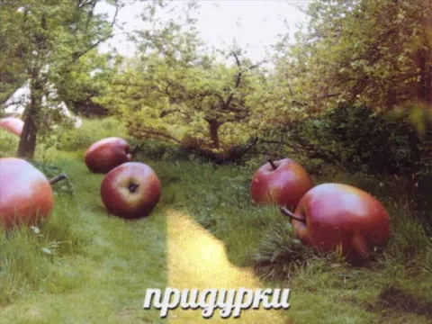 Прикинь, яблоки на дорожке