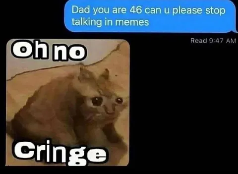 Dad Still Talks in Memes