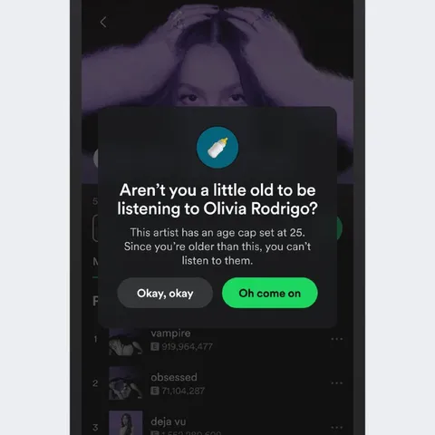 Too Old for Olivia Rodrigo