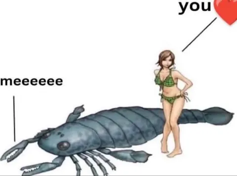 You and Me Giant Lobster