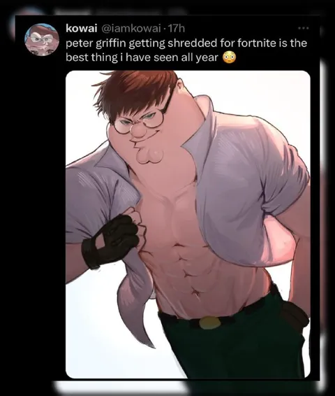 Peter Griffin Gets Shredded