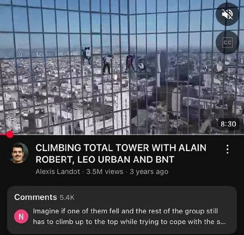 Imagine If One of Them Fell