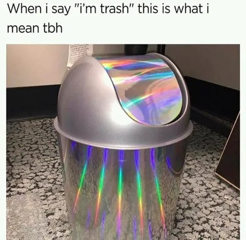 When I Say I'm Trash