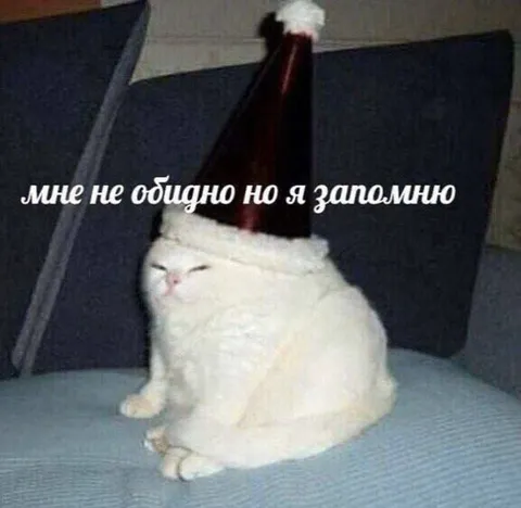 Мне не обидно, но я запомню