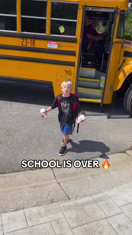 School Is Over Celebration