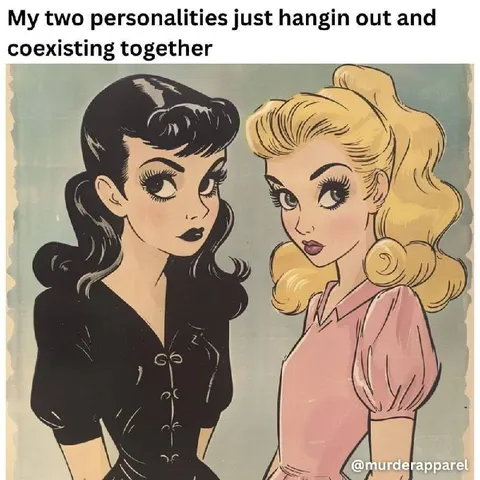 Two Personalities Coexisting
