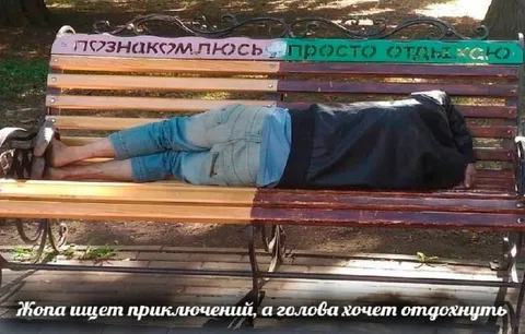 Жопа ищет приключений
