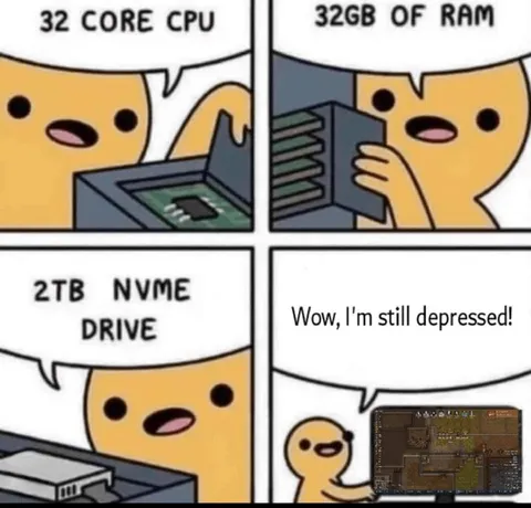 Upgrading the PC Won't Fix Depression