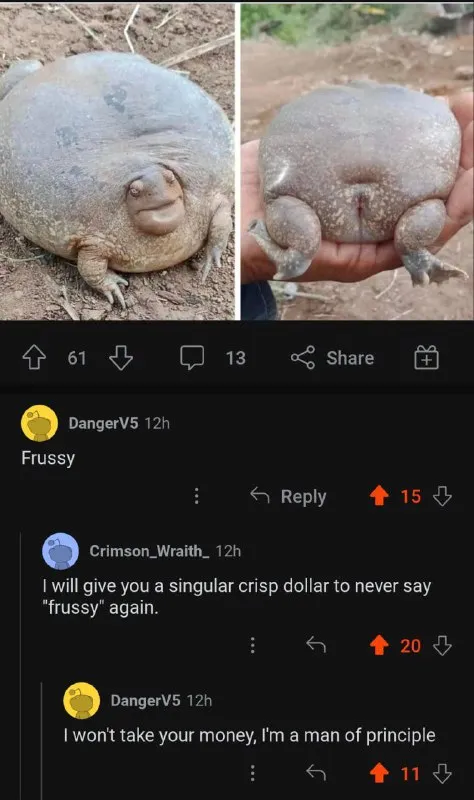 Frussy Man of Principle