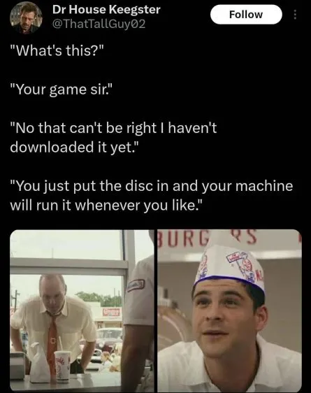 You Just Put the Disc In