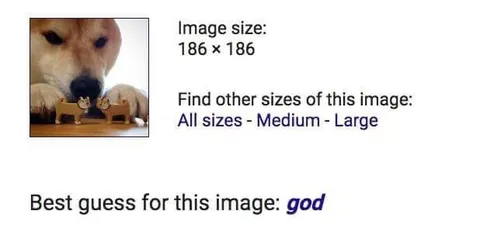 Best Guess for This Image: God