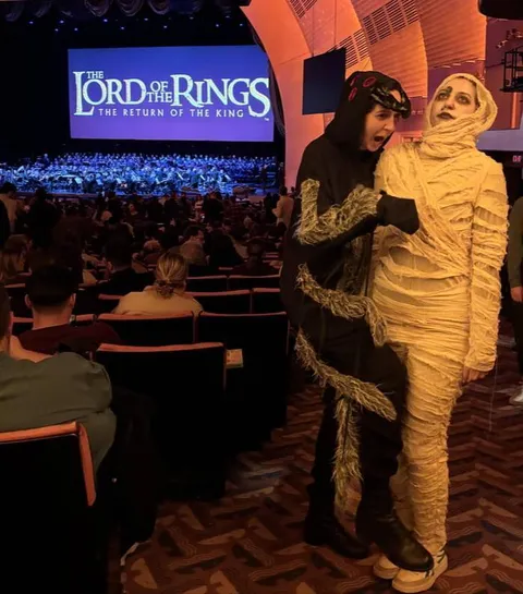 Lord of the Rings Costume Reaction