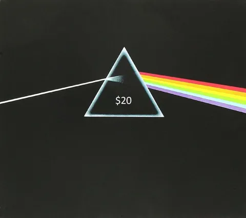 $20 Dark Side of the Moon