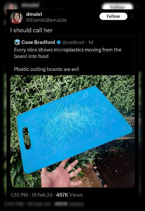 Plastic Cutting Boards Are Evil
