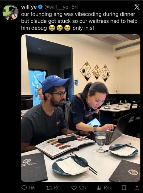 Waitress Helps Debug Claude