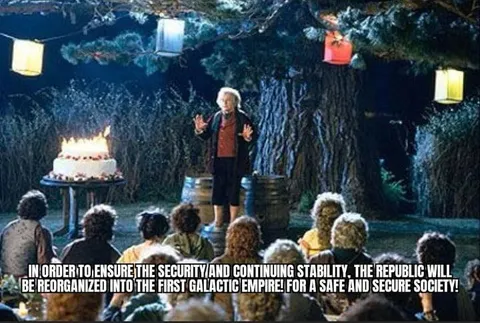 Republic Becomes Galactic Empire