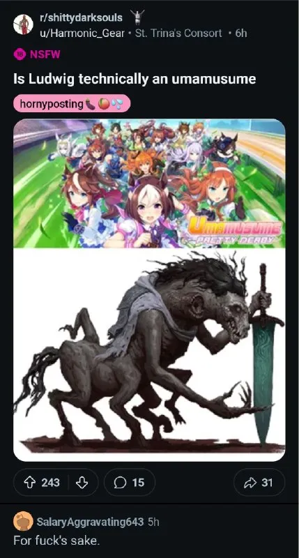 Ludwig Technically an Umamusume