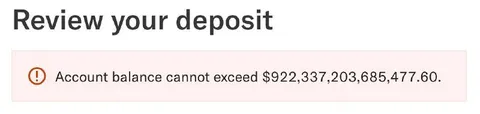 Review Your Billion-Dollar Deposit