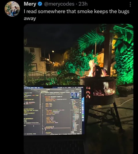 Smoke Keeps the Bugs Away