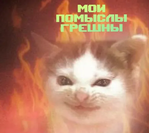 Мои помыслы грешны