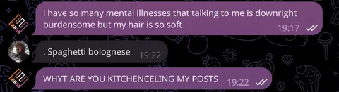 Soft Hair Mental Illness Chat