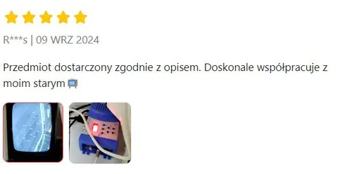 Działa ze starym telewizorem