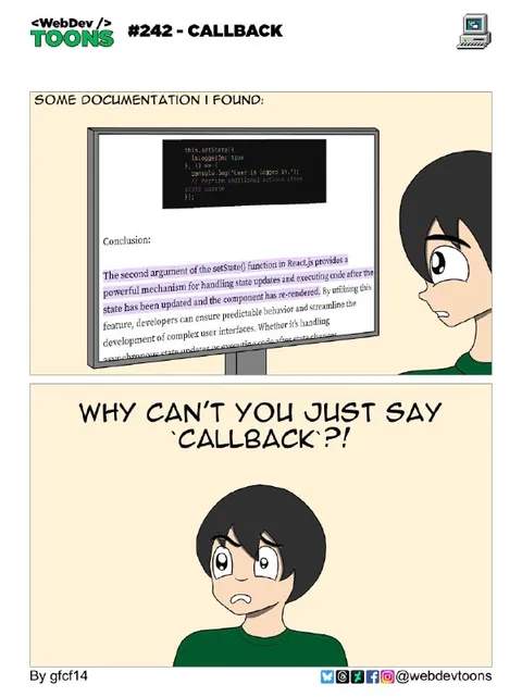 Why Not Just Say Callback