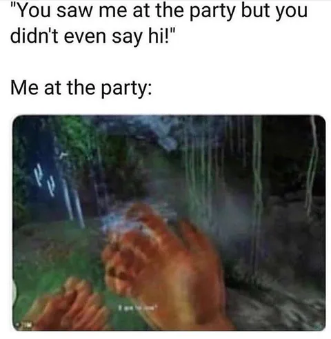 Shy at the Party