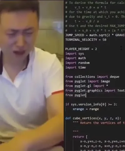 程序报错时的崩溃