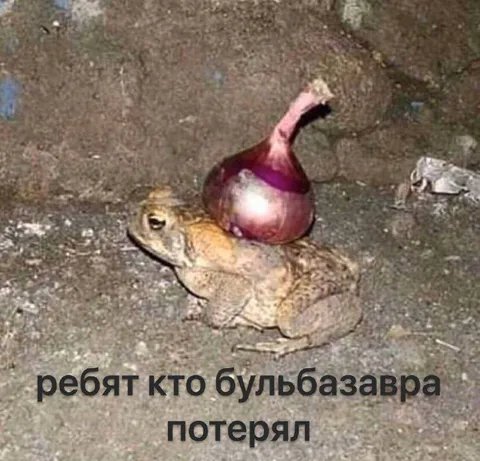 Кто бульбазавра потерял