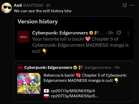 We Can See the Edit History