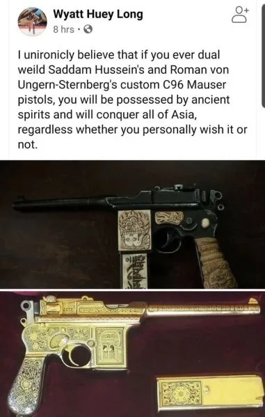 Ancient Spirits Dual-Wielding Mausers