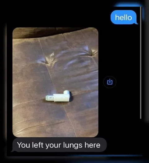 You Left Your Lungs Here
