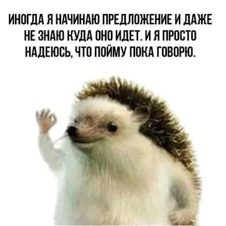 Начинаю предложение и теряю мысль