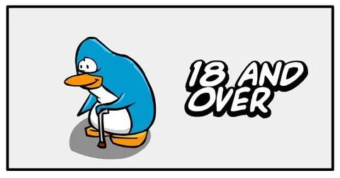 18 and Over Penguin