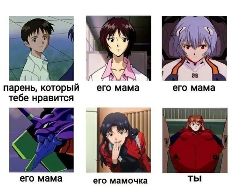 Парень, который тебе нравится и его мамы