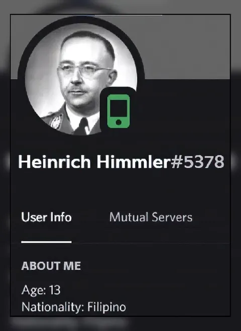 Heinrich Himmler Discord Profile