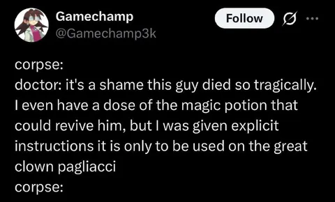 Magic Potion for Pagliacci