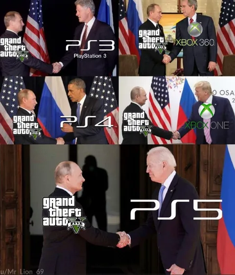 GTA V Console Generations