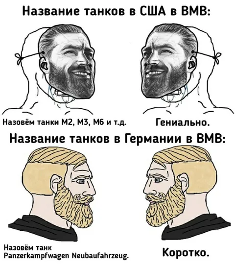 Американские и немецкие танки