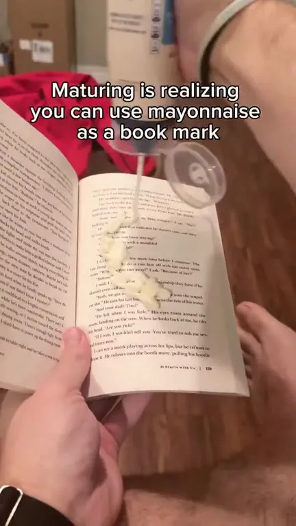 Mayonnaise Book Mark