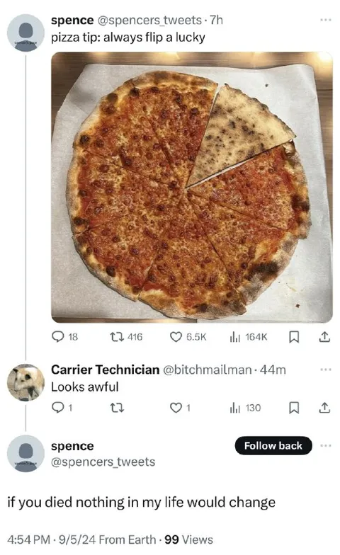 Pizza Tip Goes Horribly Wrong